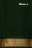 Classic Contrast Pure Mysore Crepe Silk Saree